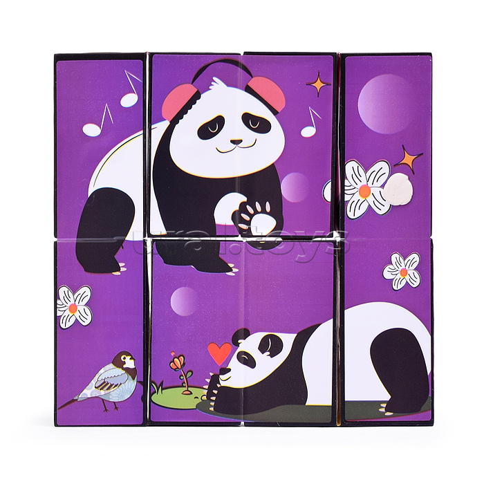 Головоломка "Панда" в коробке