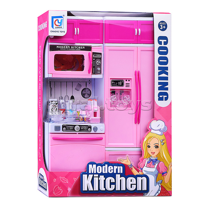 Мебель для кукол "Кухонька" в коробке