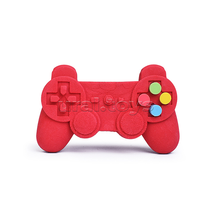 Ластик "Gamer" в форме игровой консоли, 50x32x12 мм, в индивидуальной упаковке