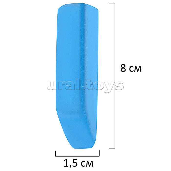 Мел в ведерке для рисования на асфальте 22 штуки, цветной квадратный утолщенный