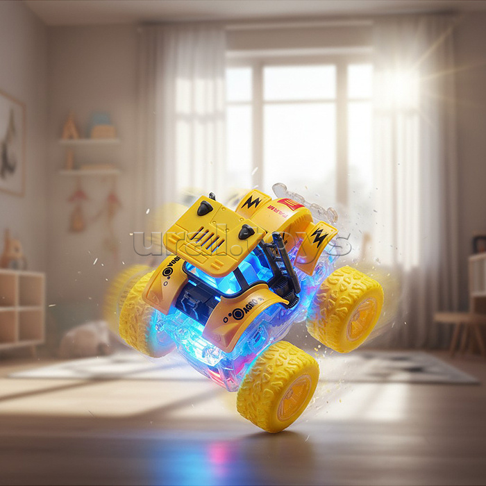 Машина "Блестящий трюк" в коробке