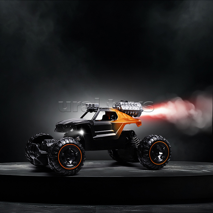 Машина "Багги. Мощный заезд" дым р/у, 27 MHz, в коробке