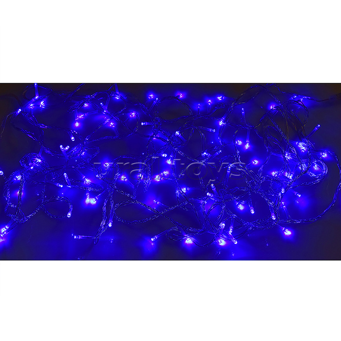Электрогирлянда светодиодная 30 м, 300 ламп, синий