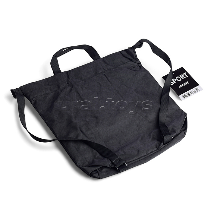 Сумка-рюкзак "Sport" 39x32x19 см, вес 250 г, плотный износостойкий полиэстер с водоотталкивающей пропиткой и объемная печать, на утяжке, с ручками и плечевыми лямками, с передним карманом на молнии, внутренний карман на липучке