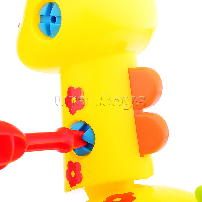 Конструктор "Жираф с цветочками" в пакете