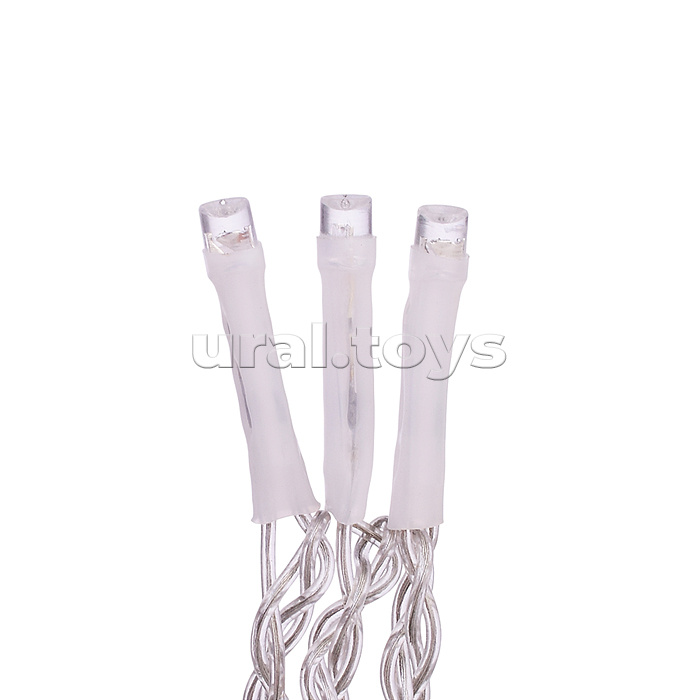 Электрогирлянда светодиодная Занавес, 3м*1м, 120 ламп, цвет: цветной