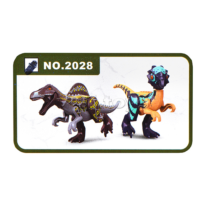 Динозавр на батарейках, в коробке