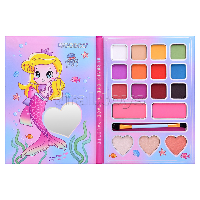 Косметика детская " Морская звёздочка" (палетка теней)