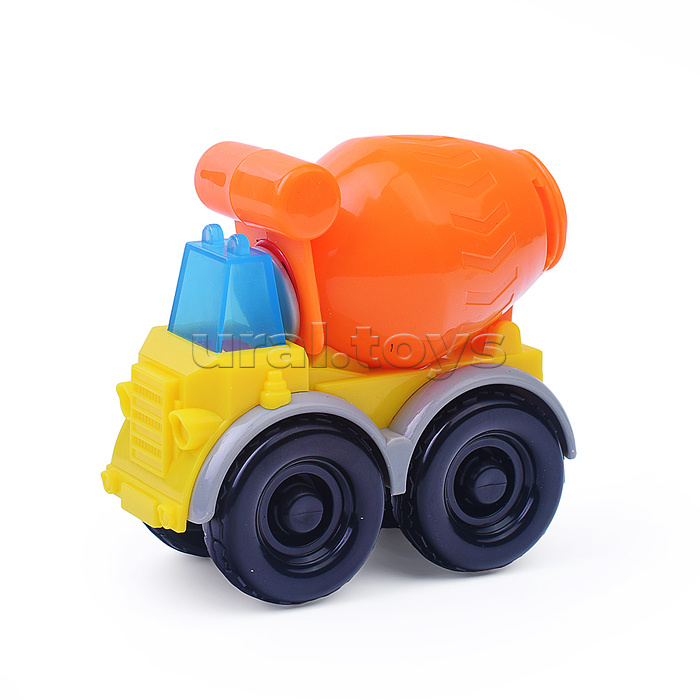 Масса для лепки набор Mini cement truck - Мини бетономешалка, сменная насадка, 2 баночки с тестом, (2 x 28 г.), 1/0/12 Масса для лепки набор Mini cement truck - Мини бетономешалка, сменная насадка, 2 баночки с тестом, (2 x 28 г.), 1/0/12