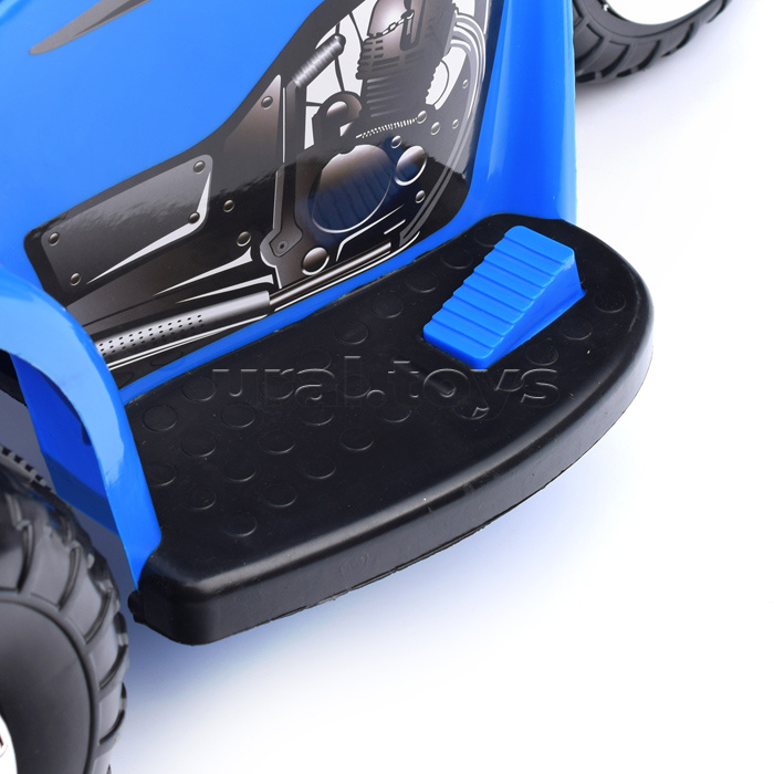 Детский электромотоцикл ROCKET«Мотоцикл шерифа»,1 мотор 20 ВТ, синий