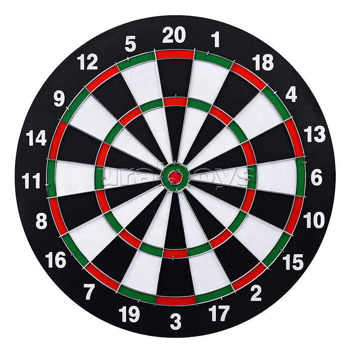Дартс двусторонний с дротиками "Точно в цель!