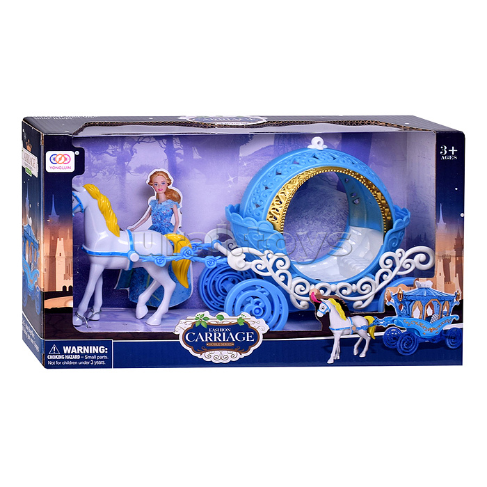 Набор карета "Путешествие в сказку-5" свет, звук, в коробке