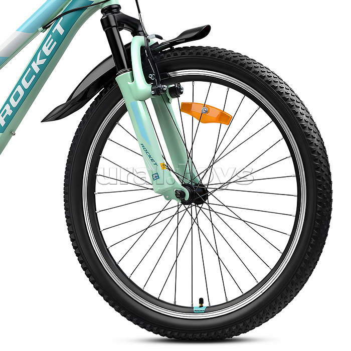Велосипед 24" Rocket Vela 24 , цвет мятный, размер 13"