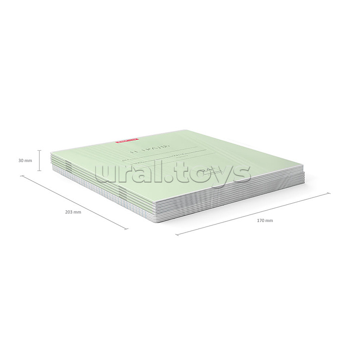Тетрадь 24 л. линейка, Классика (зеленый) Тетрадь 24 л. линейка, Классика (зеленый)