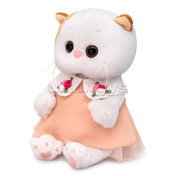 Кошка Ли-Ли BABY в персиковом платье