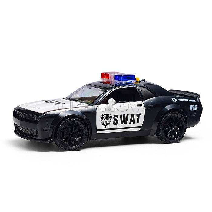 Машина "Полицейская гонка" (свет, звук) в коробке