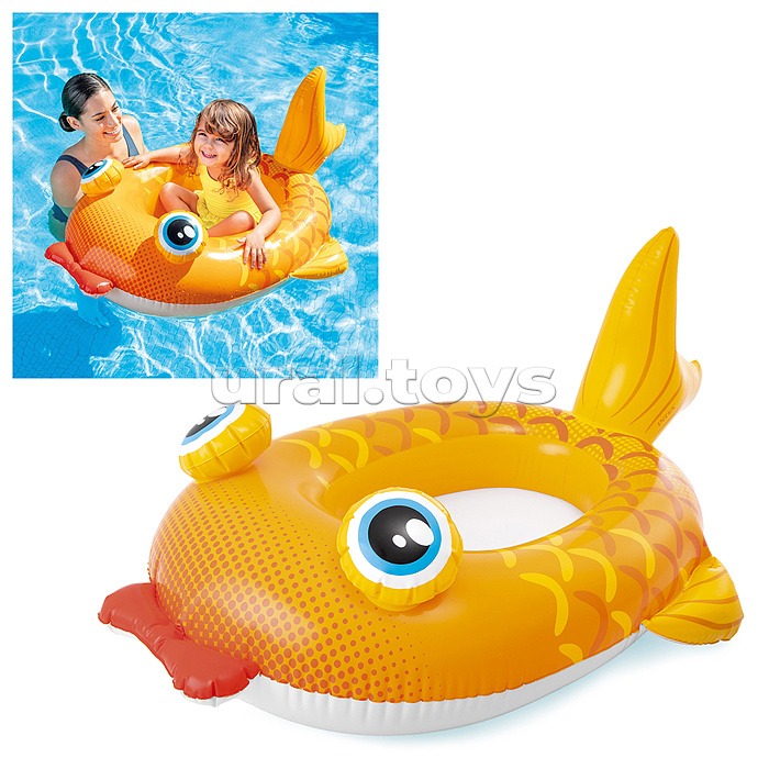 Лодка Pool Cruisers, от 3-6 лет, цвета МИКС, 59380NP INTEX