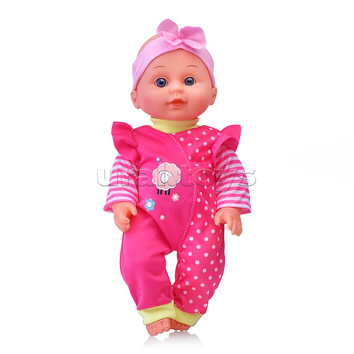 Пупс  с аксессуарами "Мила" (звук) в коробке