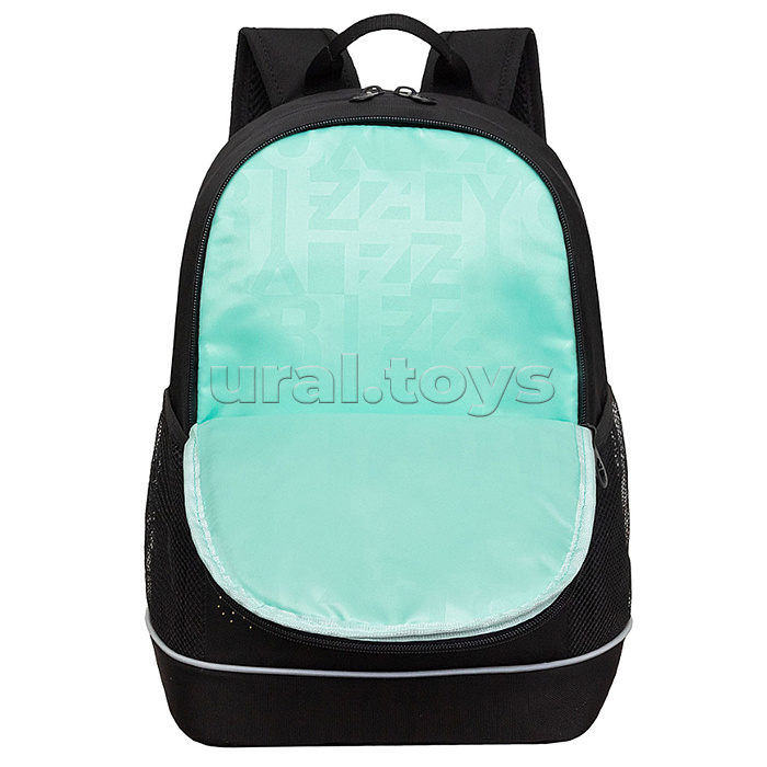 Рюкзак школьный с обвесом (/1 черный)