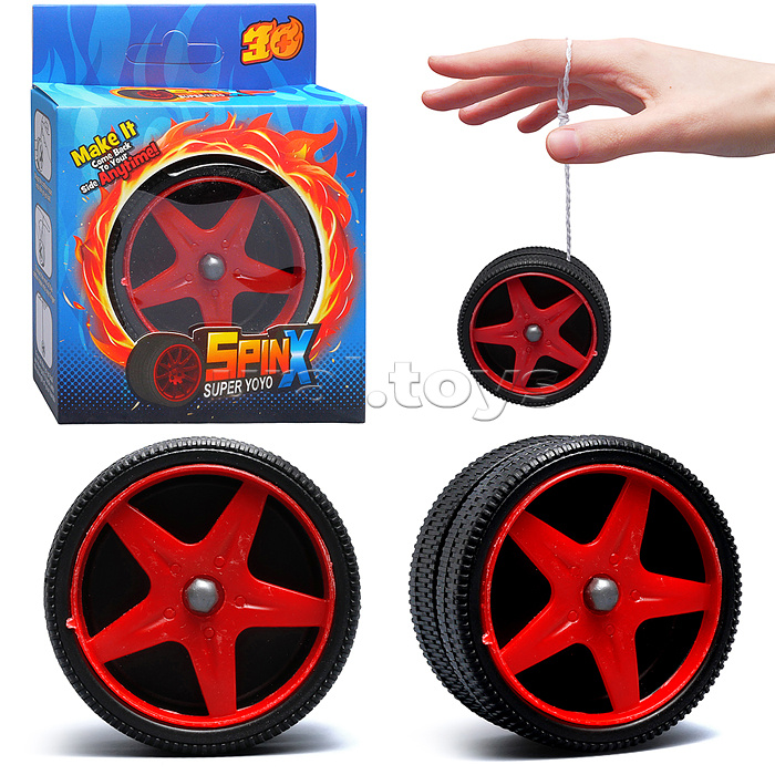 Запускалка "Танцующие колеса" в коробке