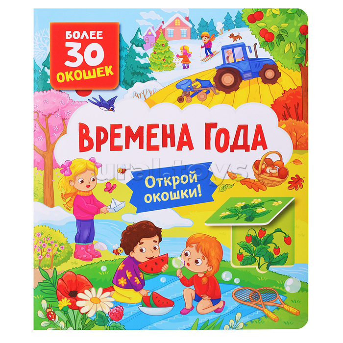 Книги с окошками. Времена года Книги с окошками. Времена года