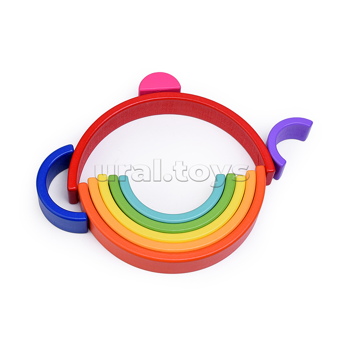 Пирамидка "Веселая Радуга"