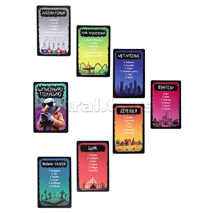 Игра настольная "Шпиониро"