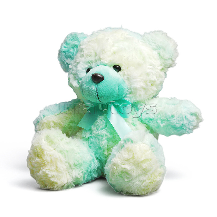 Мягкая игрушка "Медвежонок с бантиком" 18 см