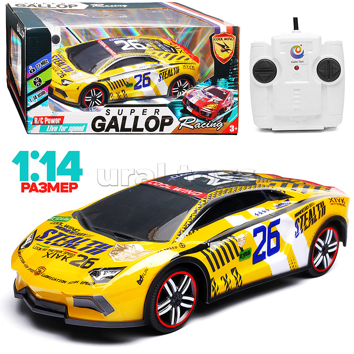 Машина "Японский дрифт" на р/у, 27 MHz, в коробке