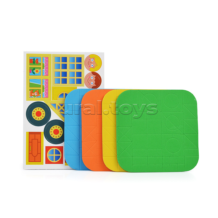 Магнитная мозаика "В деревне"