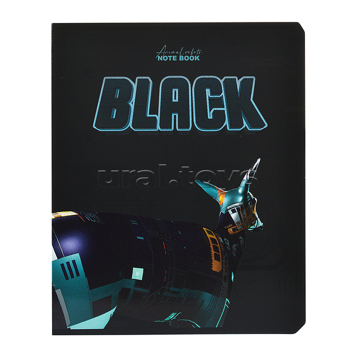 Тетрадь 48л. клетка, А5 "Анимал Робот"