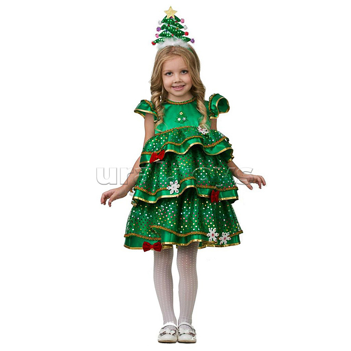 Изделие швейное для девочек Ёлочка-Малышка (платье) Сказочная страна р.116-60