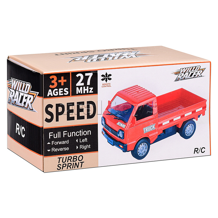 Машина "Погрузчик" р/у, дым 27 MGz, в коробке