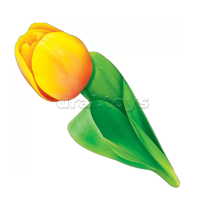 Украшение на скотче "Тюльпан"