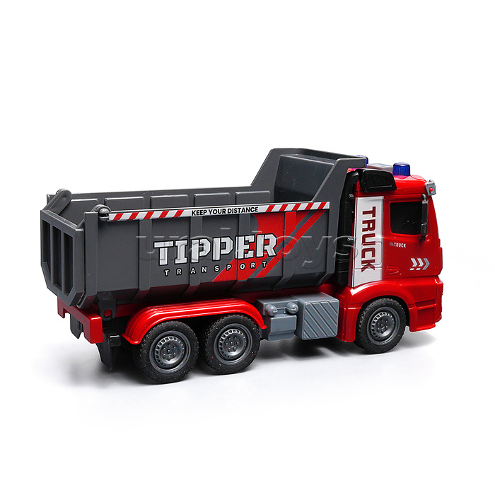 Машина "Грузовой Лидер" на батарейках, в коробке