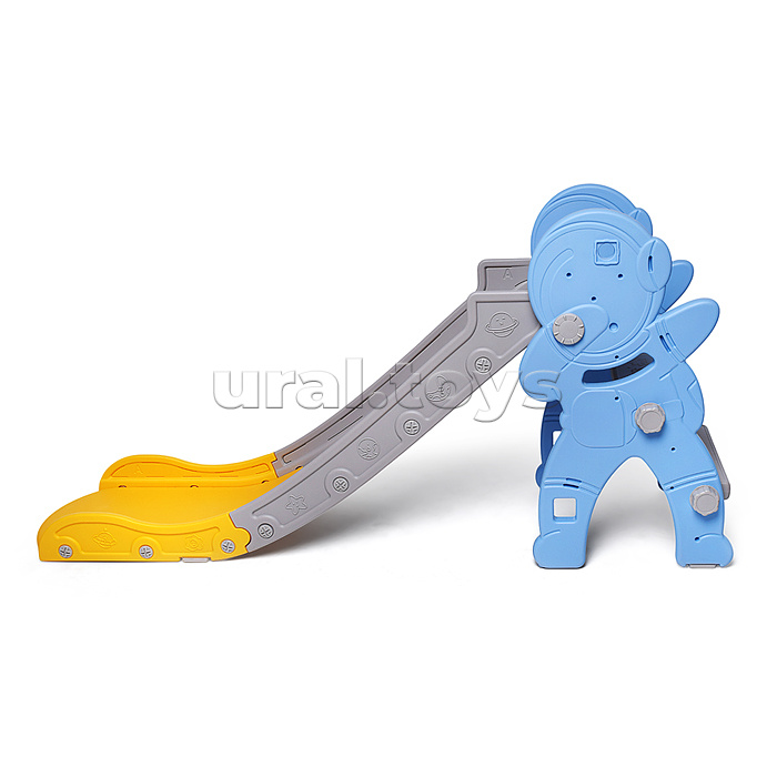 Горка детская "Космонавт" (цвет голубой)