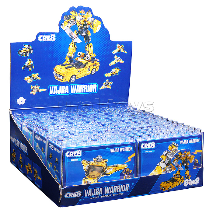 Конструктор "Супер-перевоплощение" 8 в 1 в коробке