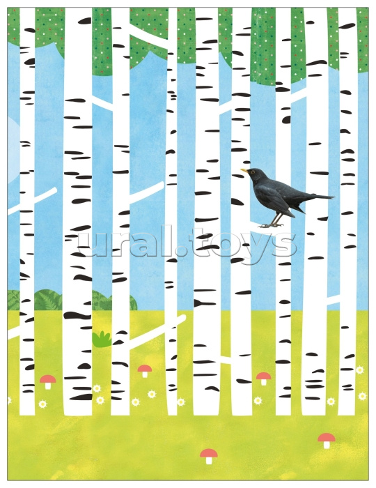 Фотонаклейки. В лесу