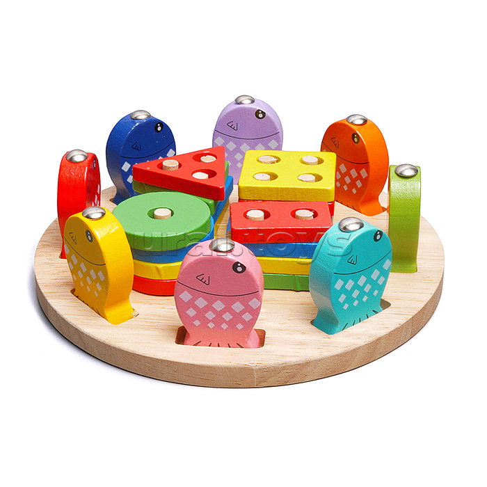 Игра развивающая 2в1 "Ловись рыбка"