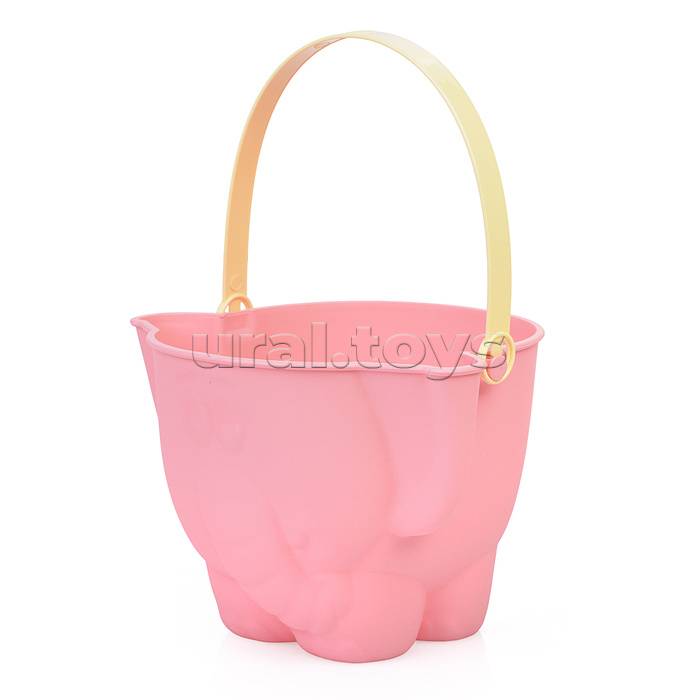 Набор песочный "Африка №9" (ведро + 4 формочки + лопатка + грабли)