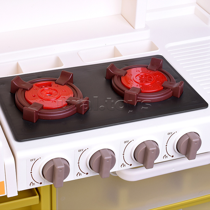 Набор кухня "Весёлый поварёнок" с паром (108 предметов) в коробке