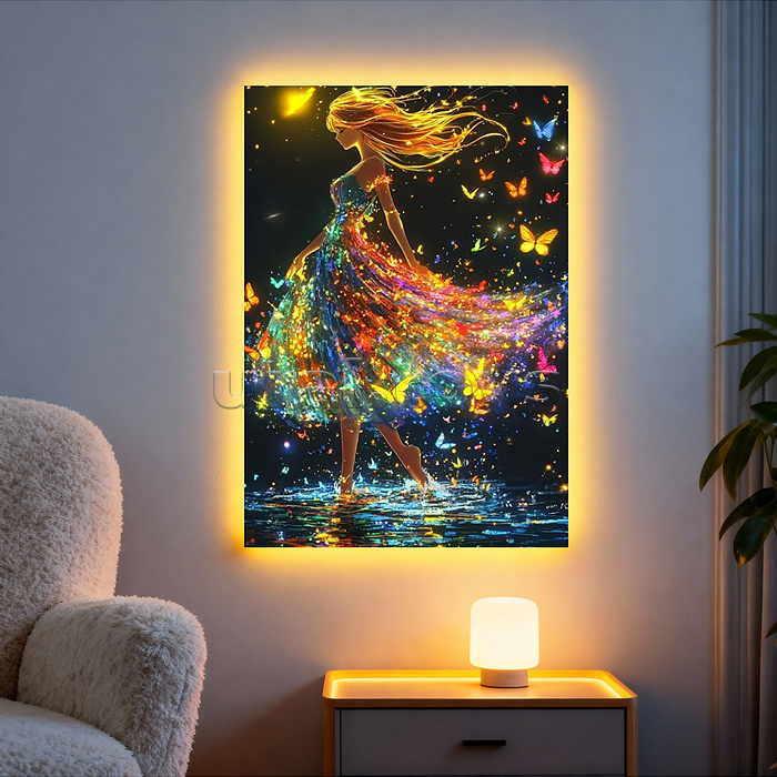 Мозаика алмазная "Волшебница снов" 40*30 см.