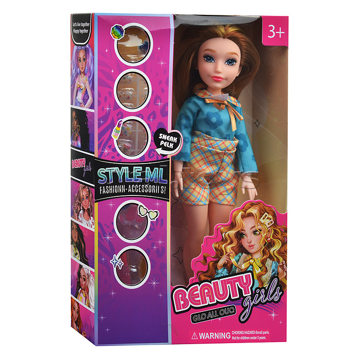 Кукла "Beauty" с аксессуарами, в коробке Кукла "Beauty" с аксессуарами, в коробке