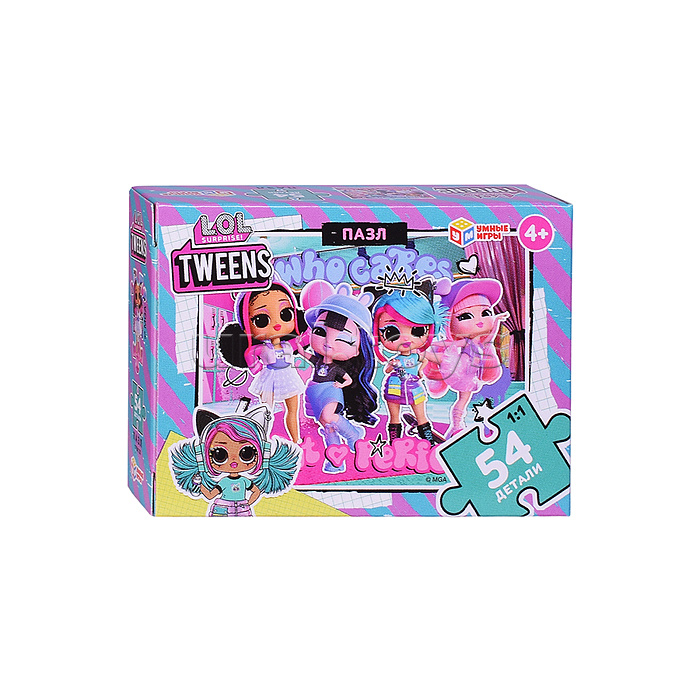 Пазлы 54 "LOL Tweens. ЛОЛ" Пазлы 54 "LOL Tweens. ЛОЛ"