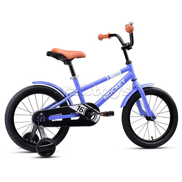 Велосипед 16" Rocket Gloss, цвет сиреневый