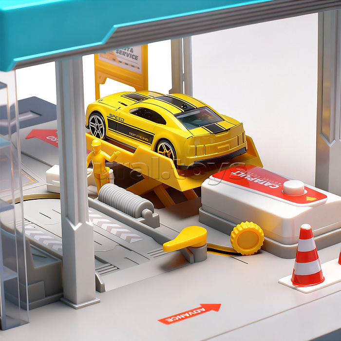 Станция обслуживания "Транспорт" в коробке