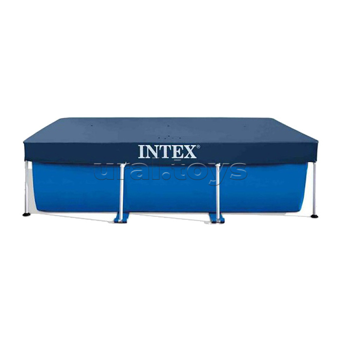 Тент на прямоугольный каркасный бассейн 260 х 160 см, 28036 INTEX