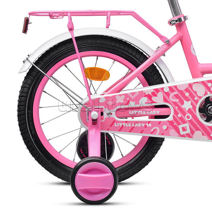Велосипед 14" Rocket Little Lady, цвет розовый