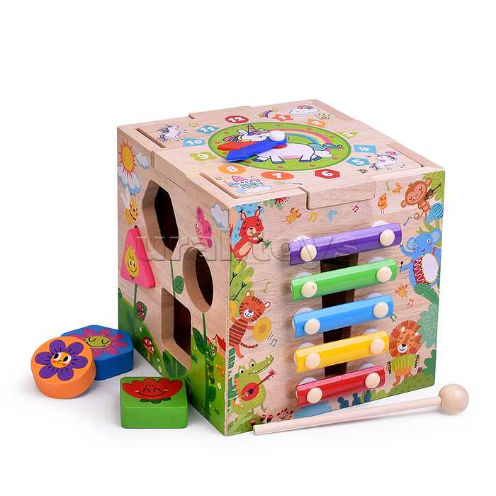 Куб развивающий "Зверюшки"