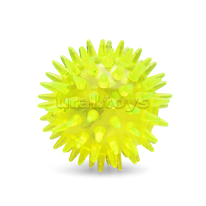 Мяч-ёж "Неоновый цвет" (5,5 см.) в коробке